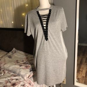 Grey Tshirt Dress